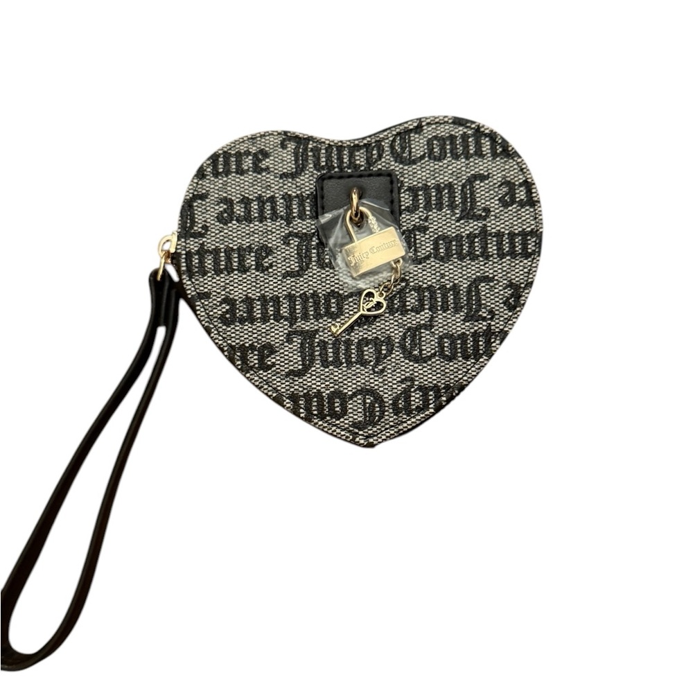 Juicy Couture Heart-Shaped Wristlet - Picture 1 of 5